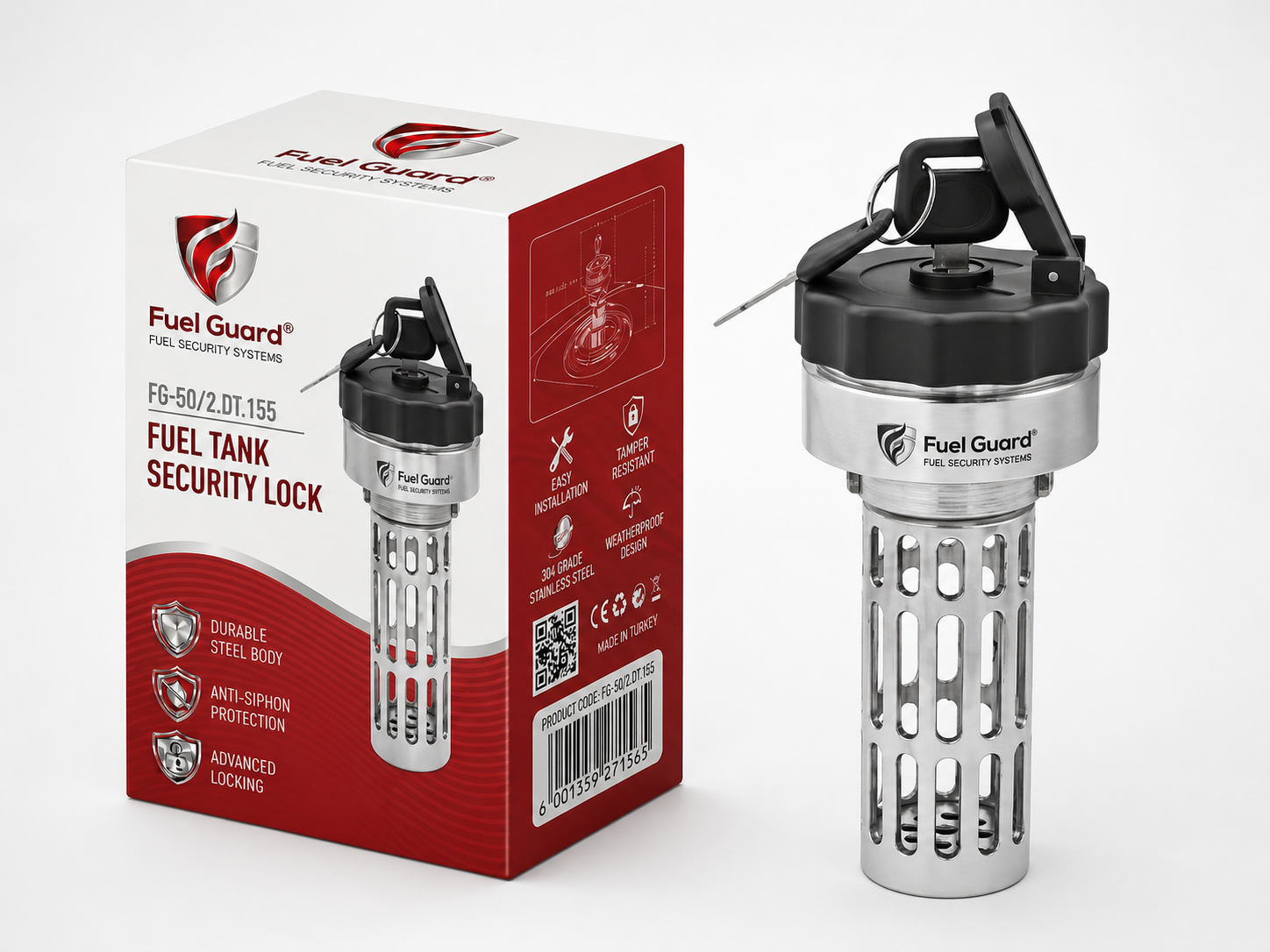 Fuel Guard Fuel Tank Protection Product Prevents Fuel Theft in Trucks