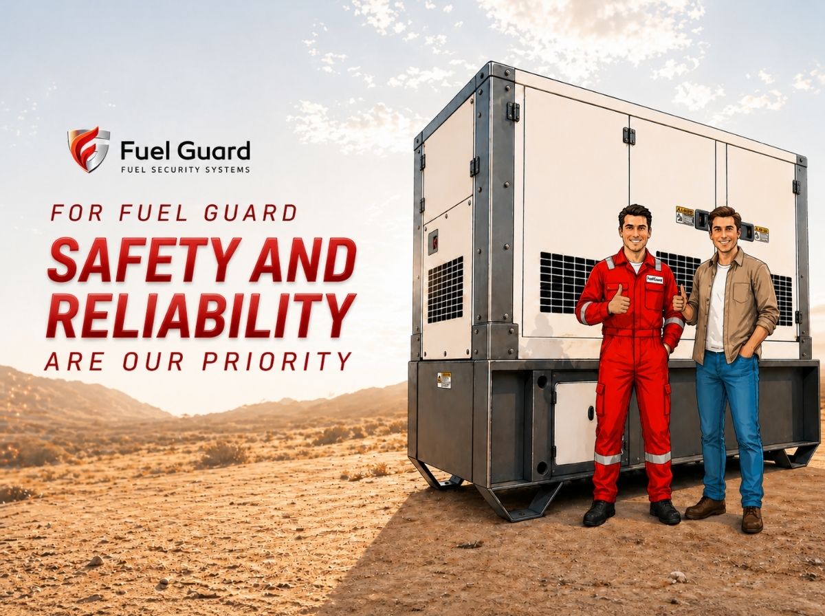 Fuel Guard, в генераторах <br>обеспечивает сервис защиты топлива, который ставит во главу угла удовлетворенность клиентов
