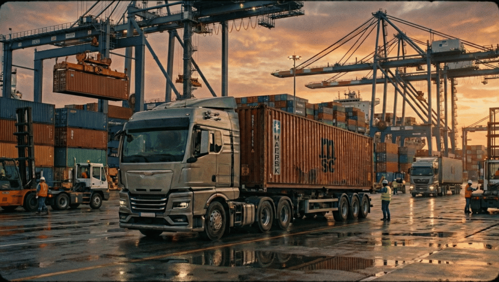 Container Port and Terminal Transport Vehicle Diesel Tank Security Solutions - FuelGuard