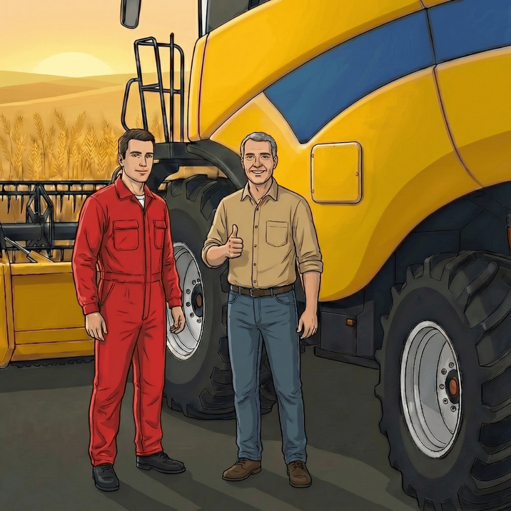 Fuel Guard Ends Diesel Theft in Agricultural Vehicles Parked in the Field at Night