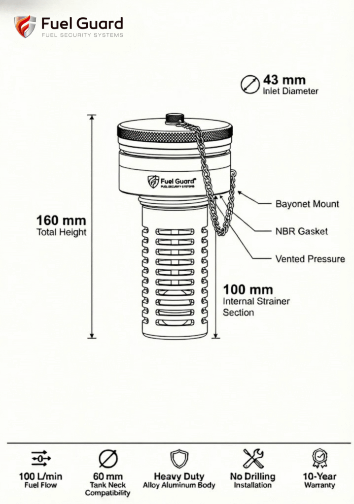 FG-60/DD.DT.KP.160 Technical Detail - FuelGuard
