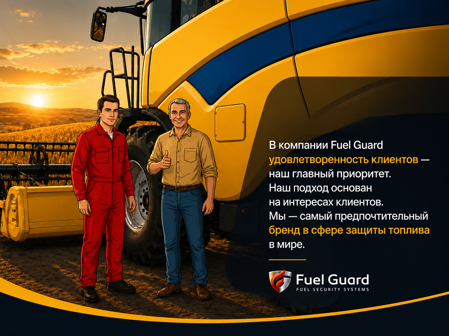 Fuel Guard <br>Обеспечивает доверие и удовлетворение клиентов